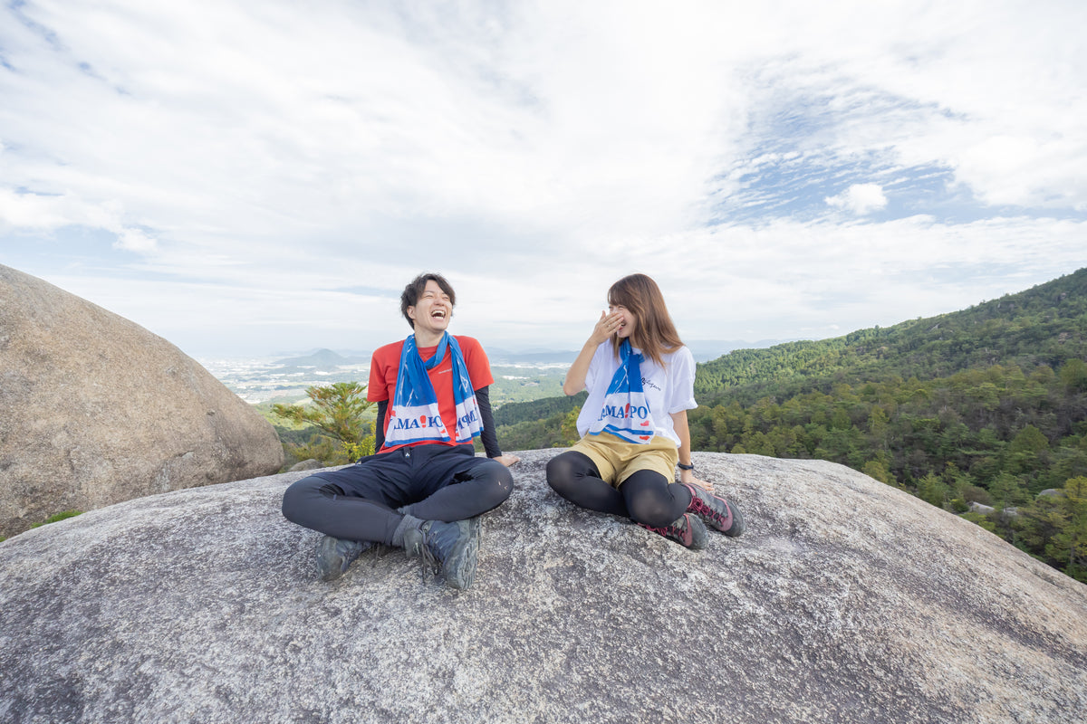 山ippo手ぬぐいスカーフ⛰️🧣