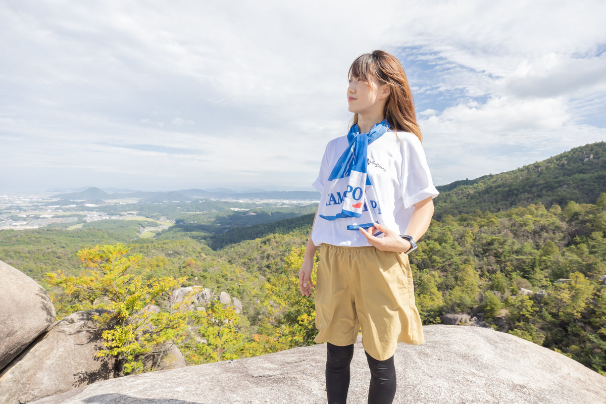 山ippo手ぬぐいスカーフ⛰️🧣
